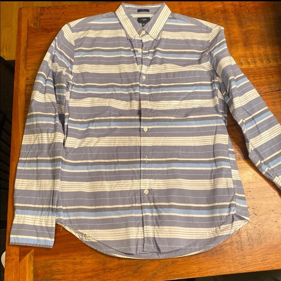 JCrew Striped Button Down - Picture 1 of 2